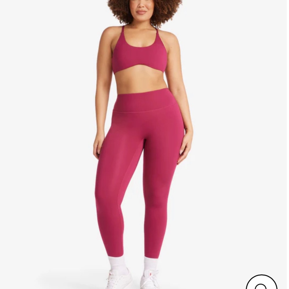 Crop Shop Boutique Berry Serenity High-Waisted Leggings